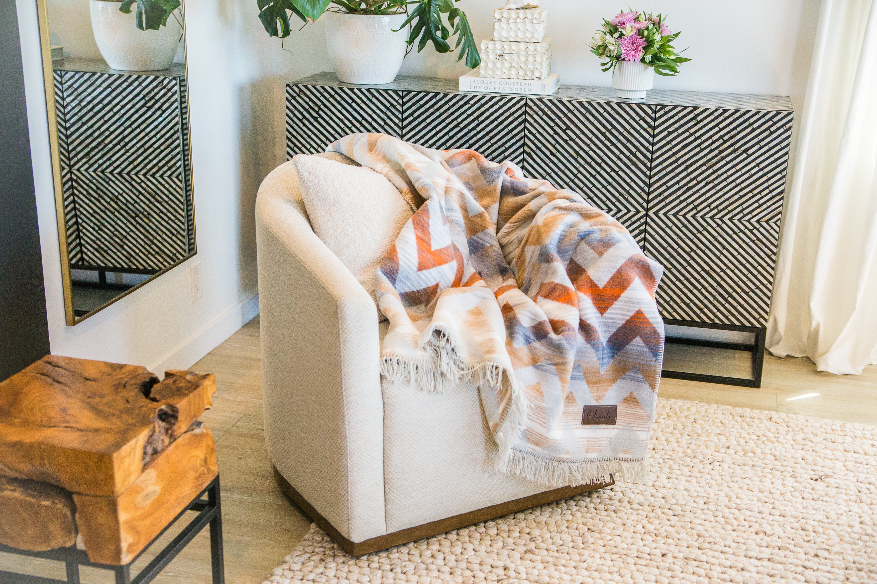 Cotton Santa Fe Blanket
